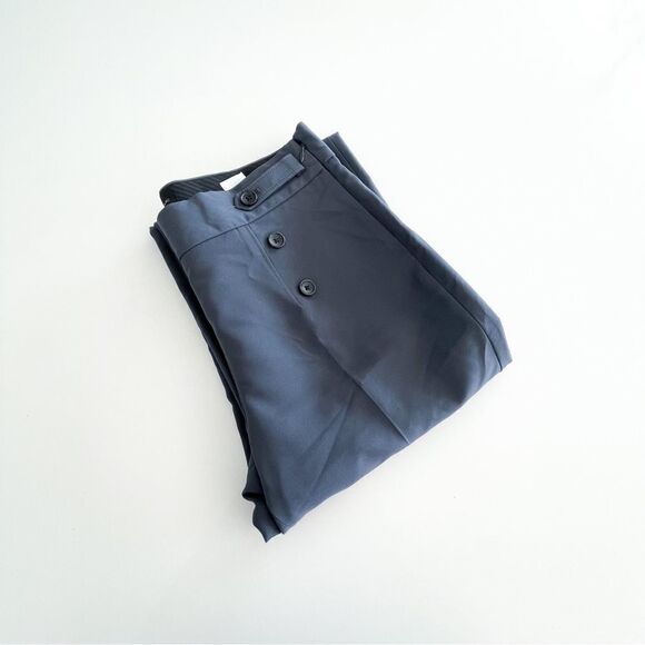 Banana Republic Factory Military Pants Pacific Navy Women's 6 Button Front NWT - Picture 12 of 12